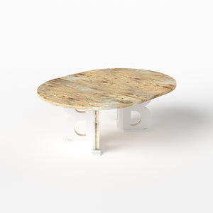 B Pedestal Table