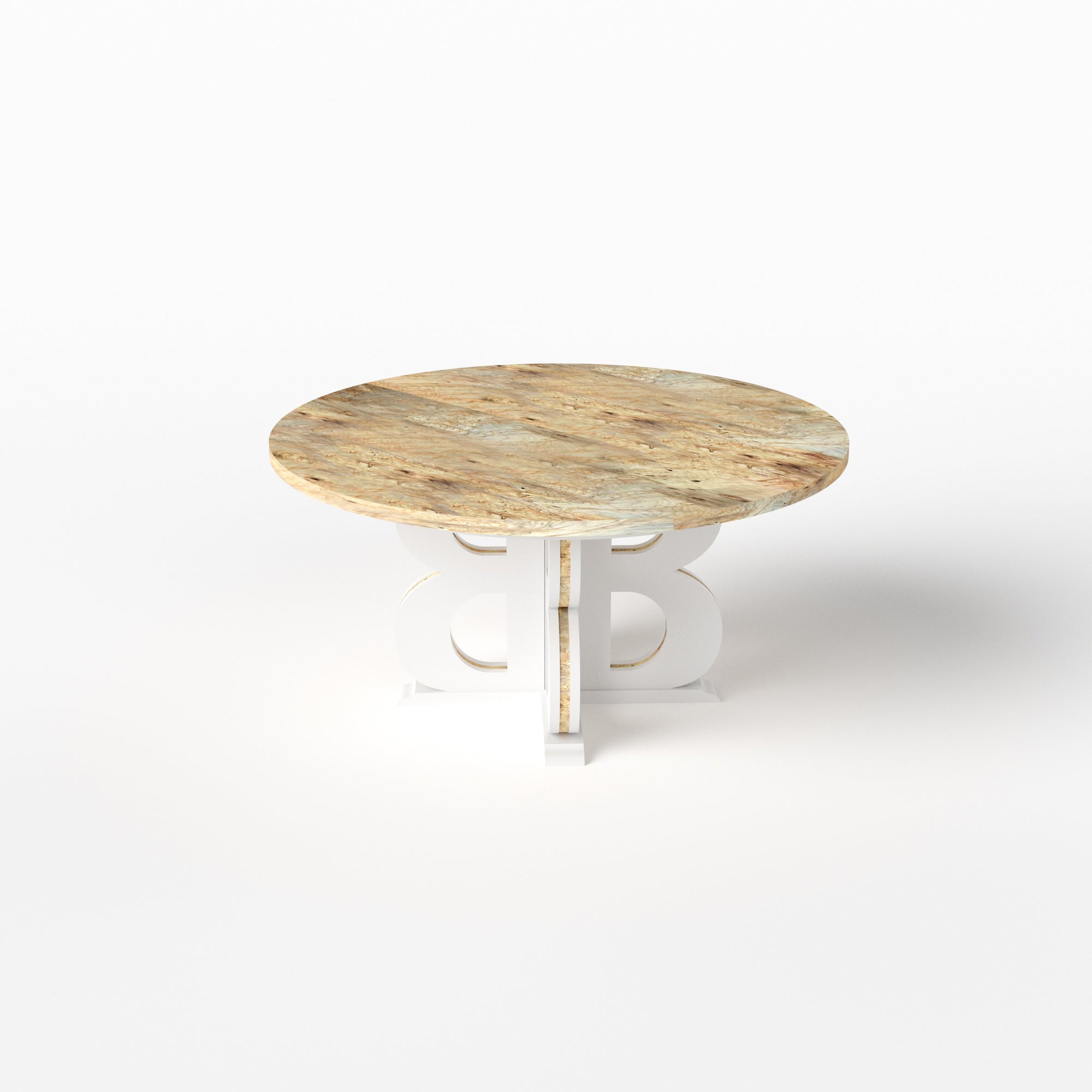 B Pedestal Table